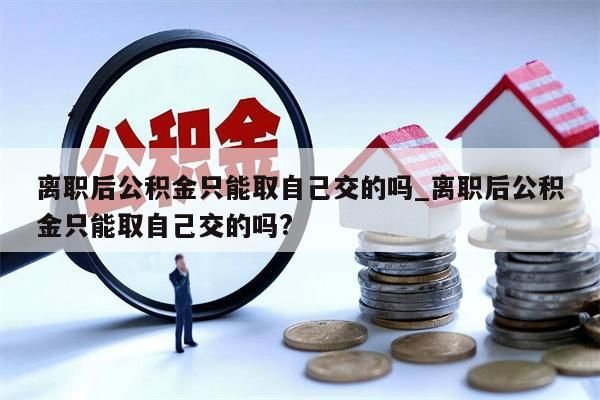 离职后公积金只能取自己交的吗_离职后公积金只能取自己交的吗?